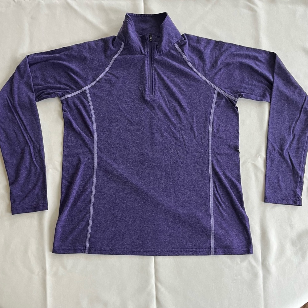 Quarter-zip shirt by Orvis